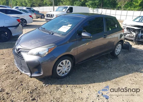 2015 Toyota Yaris L z USA, uszkodzony, nr VIN VNKJTUD35FA054329